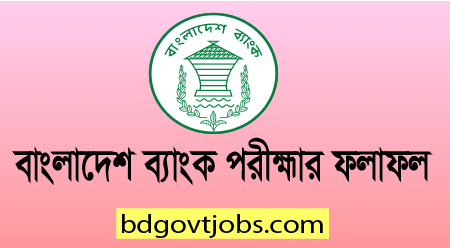 Bangladesh Bank Exam Result 2022