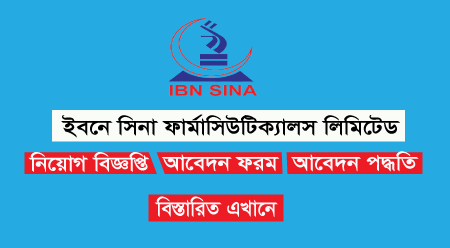 IBN SINA Pharmaceutical Job Circular 2021