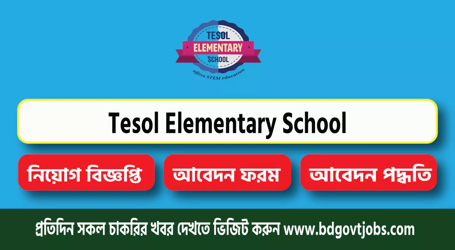 Tesol Elementary School Job Circular 2025