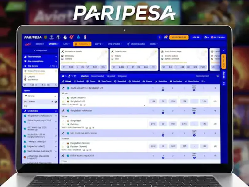 Cricket Betting on Paripesa